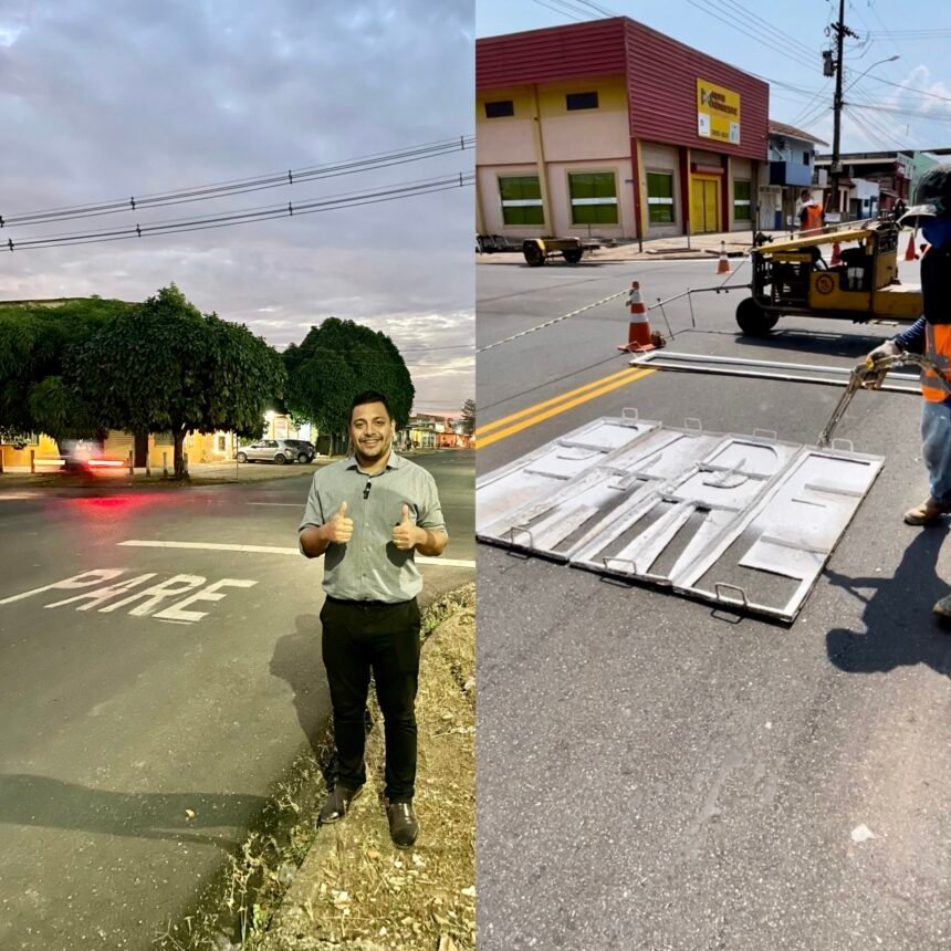 A pedido do vereador Dr. Gilber, prefeitura sinaliza o trânsito na capital
