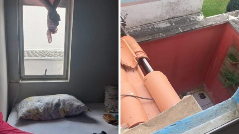 Bebê é internado em estado grave após cair do terceiro andar em SC