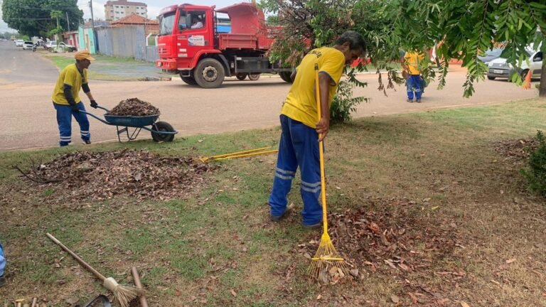Prefeitura faz mutirões e serviços de roço em pontos distintos da capital