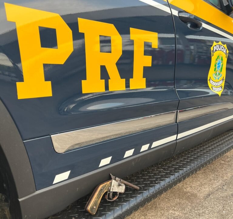 PRF apreende arma de fogo artesanal em Porto Velho