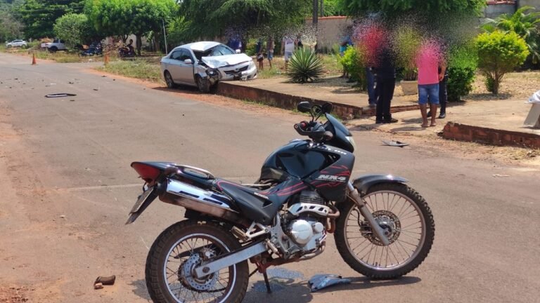 Motociclista morre após grave acidente em cruzamento no interior de RO