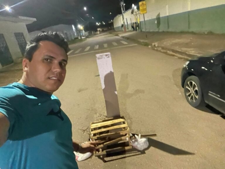 Vereador Edimilson Dourado Realiza Fiscalização In Loco na Rua Tancredo Neves