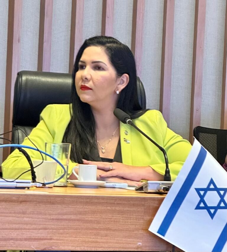 Cristiane Lopes manifesta Nota de Repúdio aos ataques e presta solidariedade à Israel