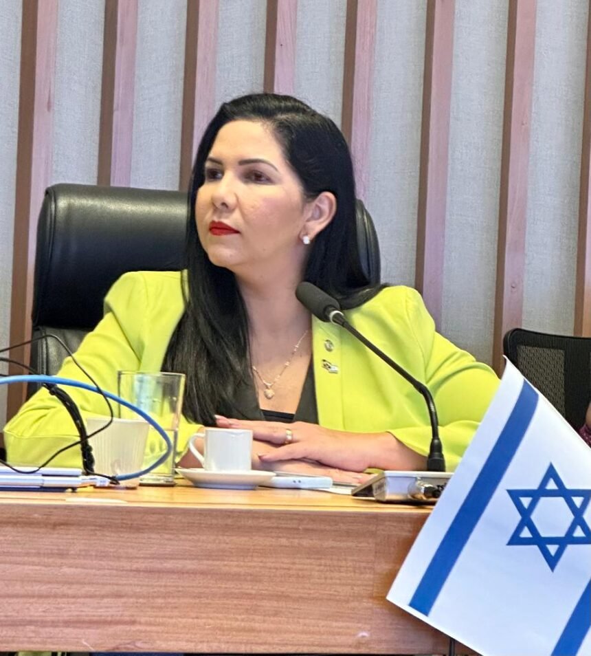 Cristiane Lopes manifesta Nota de Repúdio aos ataques e presta solidariedade à Israel