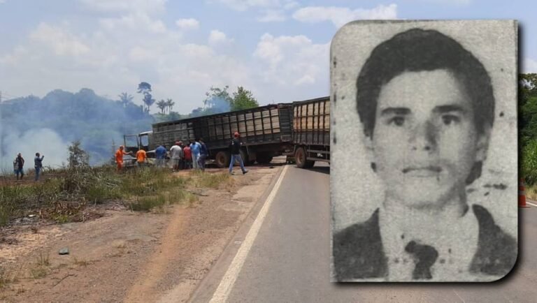 IDENTIFICADO – Motorista morrre carbonizado em gravíssimo acidente