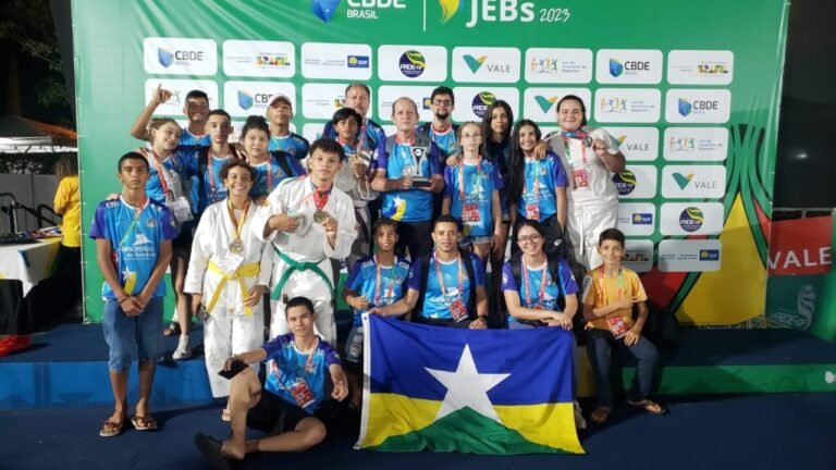 Rondônia estreia conquistando medalhas e troféus nos Jogos Escolares Brasileiros, em Brasília