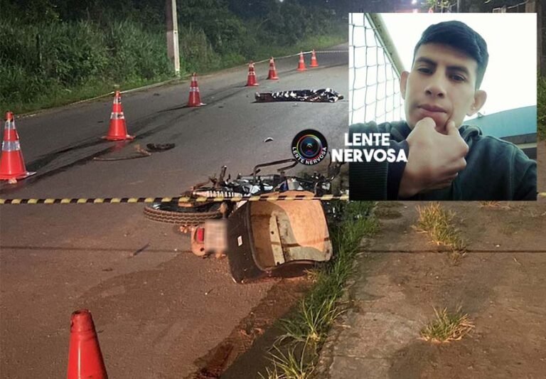 Motorista com sintomas de embriaguez invade pista contrária e mata motoboy que ia para casa