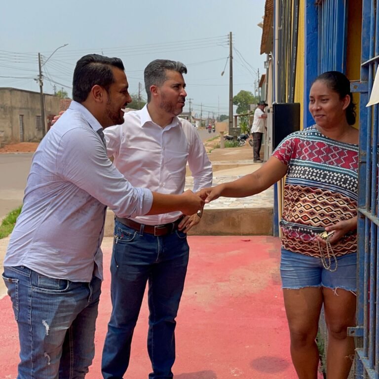 Vereador Dr. Gilber acompanha o senador Marcos Rogério em fiscalização de obras na capital