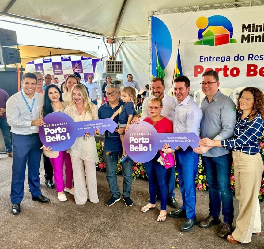 Cristiane Lopes participa da entrega de 272 apartamentos em Porto Velho