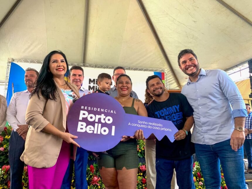 Cristiane Lopes participa da entrega de 272 apartamentos em Porto Velho