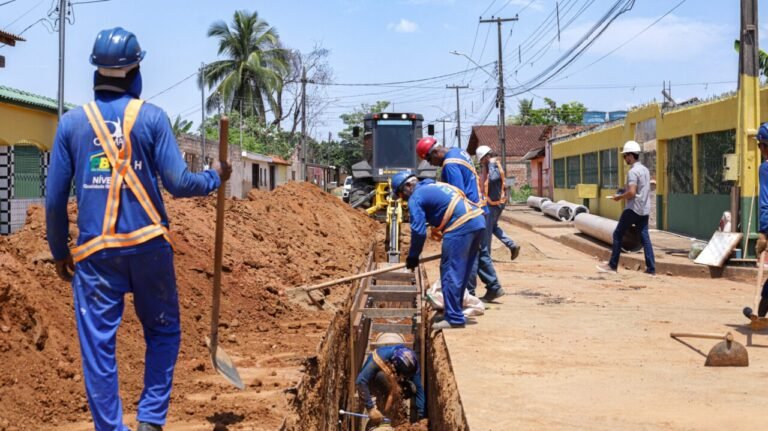 Obras para distribuição de água tratada realizada em Porto Velho vai contemplar bairros da Capital