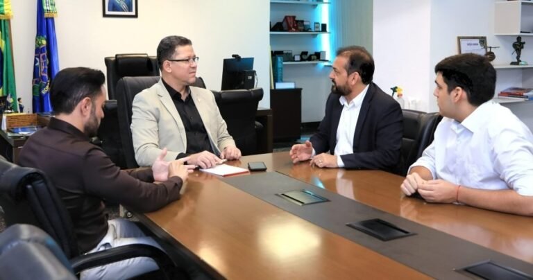 Laerte Gomes se reúne com governador Marcos Rocha e discute projetos para 2024