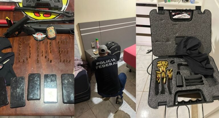 PF combate tráfico internacional de drogas e prende três pessoas