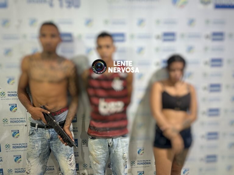 Trio de criminosos que fazia pedidos e assaltava entregadores é preso pela Polícia Militar