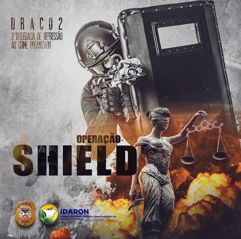 OPERAÇÃO SHIELD – Polícia Civil desmantela plano de sequestros e atentados em Rondônia
