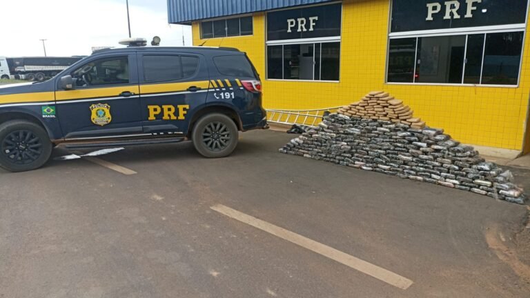 GRANDE QUANTIDADE – PRF em Rondônia realiza apreensão de 220 kg de skunk