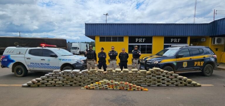 Últimas Notícias 5 Operação conjunta resulta na apreensão de 200 quilos de drogas, em RO