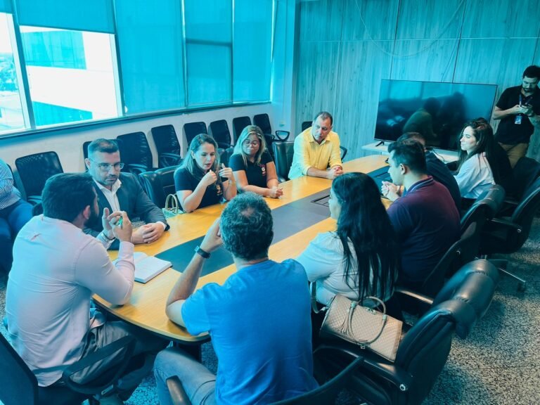 Últimas Notícias 6 CARNAVAL 2024 – Presidente da Banda, Siça Andrade, participa de reunião na Sesdec para alinhamento da Segurança Pública no desfile do bloco