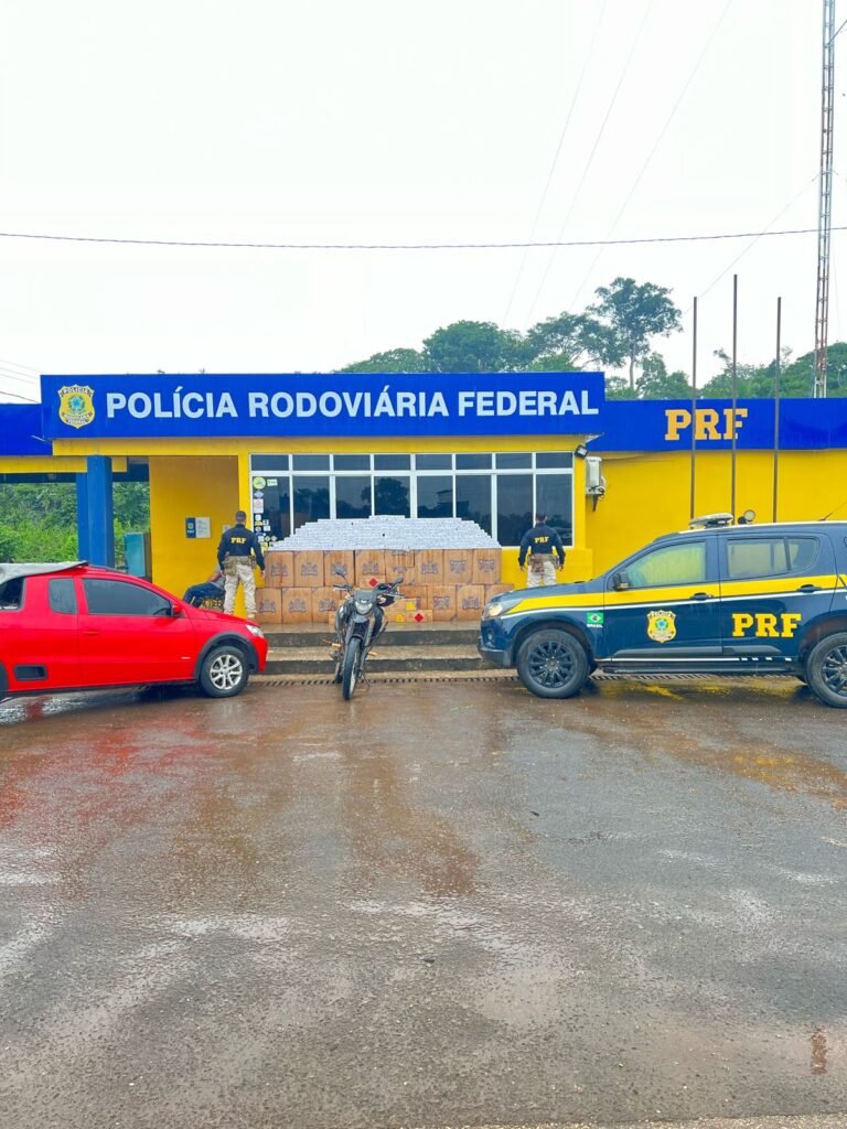 Últimas Notícias 9 PRF realiza apreensão de 12 mil maços de cigarro em Porto Velho