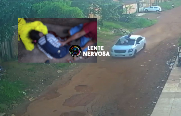 Mulher atropelada na zona sul está internada na UTI; motorista estava com habilitação vencida