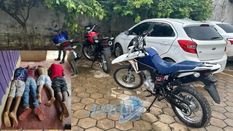 Últimas Notícias 9 Operação policial recupera motocicletas roubadas na Rondo Motos e prende suspeitos, em RO