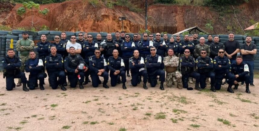 Deputado Alex Redano elogia programa e treinamento de tiros para forças de segurança 1 Deputado Alex Redano elogia programa e treinamento de tiros para forças de segurança