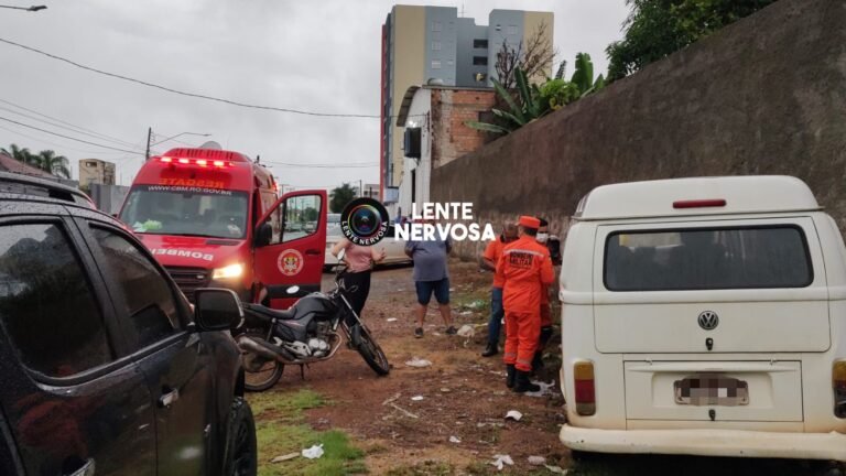 Últimas Notícias 2 Motorista de Kombi desmaia ao colidir em muro durante acidente