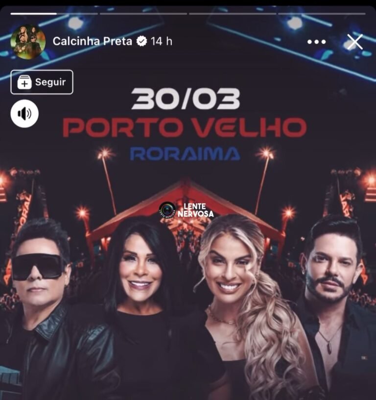 GAFE – Produção da banda Calcinha Preta confunde Rondônia com Roraima – VÍDEO
