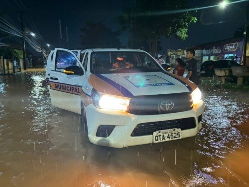 Chuva do final de semana em Porto Velho foi equivalente ao volume de um mês