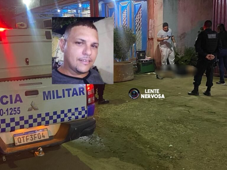 Homem é morto com tiro na cabeça em frente a residência