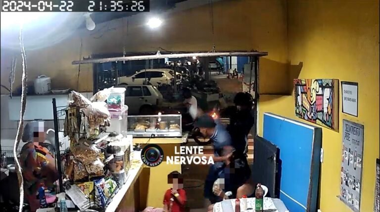 Câmera flagrou tentativa de homicídio em frente à policlínica – VEJA O VÍDEO