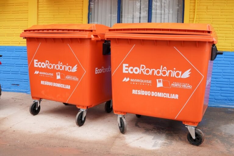 Pela primeira vez, distritos e comunidades do baixo Madeira contam com serviços de coleta de lixo