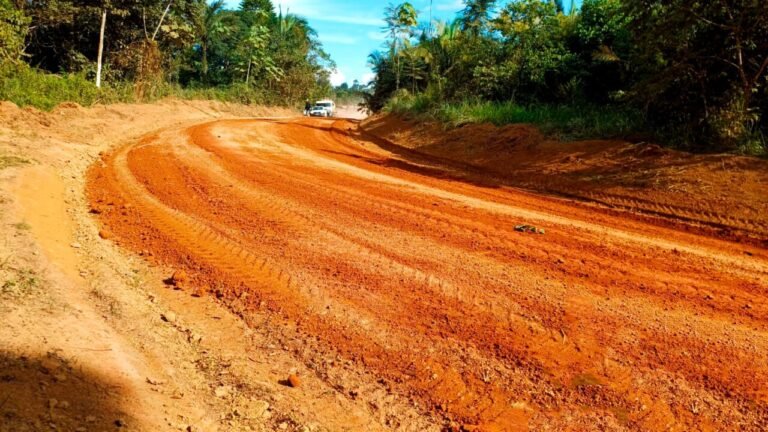 Serviços de patrolamento e encascalhamento são executados em 35 quilômetros da Rodovia-460