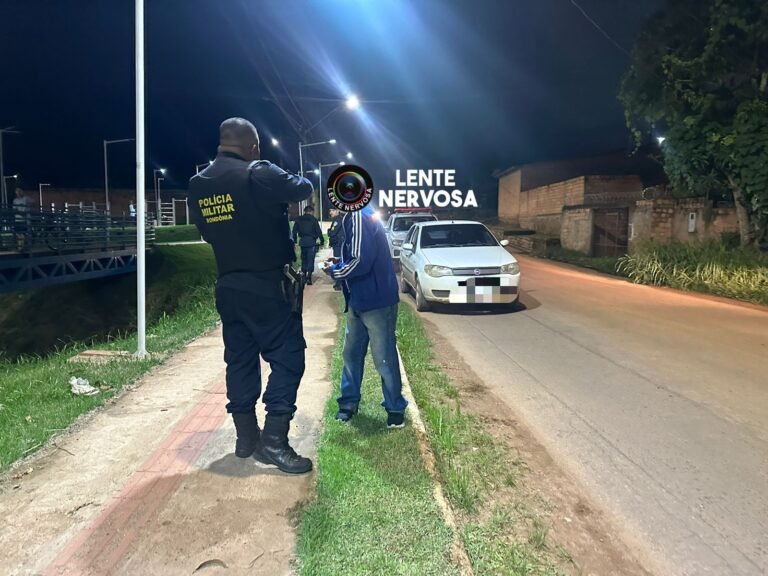 FLAGRANTE – Jornalista tira chave de ignição e motorista é preso pela PM por embriaguez