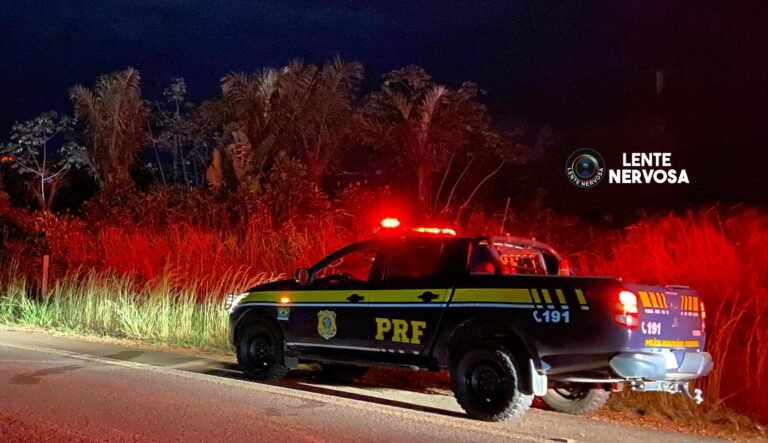 Colisão frontal entre motoneta e caminhão resulta em vítima fatal