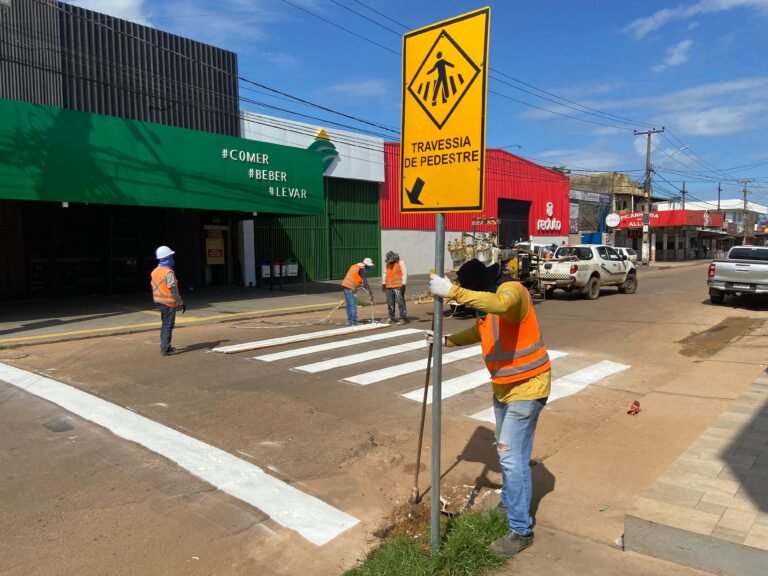 Novo pedido do vereador Dr. Gilber garante faixa de pedestres na Avenida Sucupira
