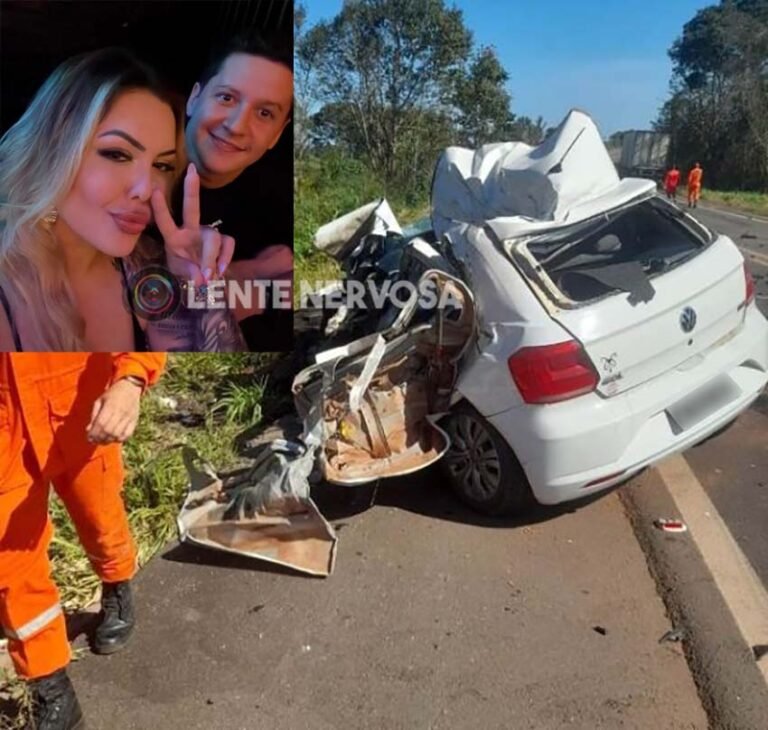 Vereador de RO e namorada cantora perdem a vida em colisão frontal na BR-364
