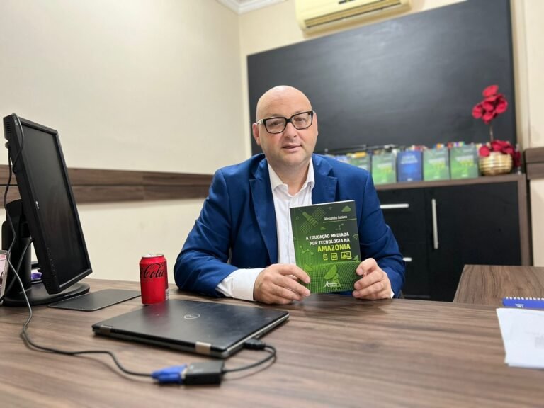 “A Educação Mediada por Tecnologia na Amazônia”: Livro de Alessandro Lubiana aborda a transformação do Ensino-Aprendizagem