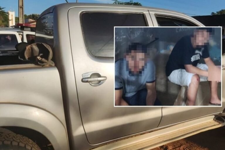 Últimas Notícias 1 Funcionário de oficina é preso com Hilux roubada