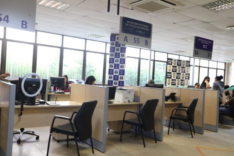 Últimas Notícias 6 Guichês para atendimento ao público da Sejus são implementados no 1º andar do Tudo Aqui, em Porto Velho