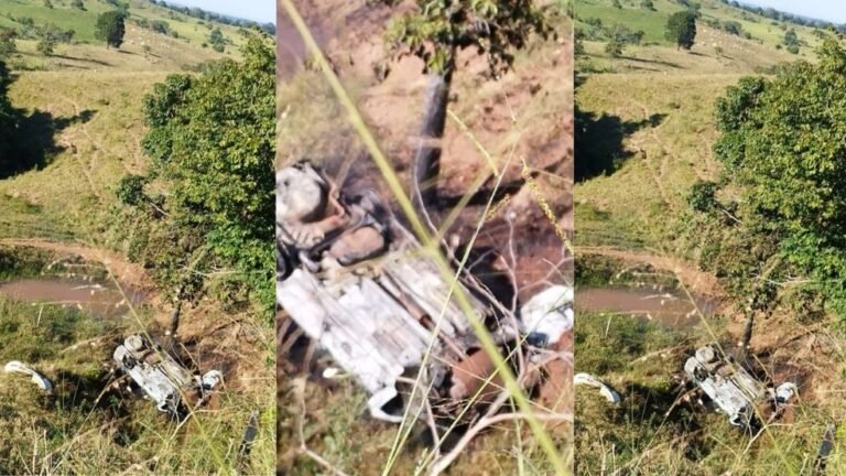 Mãe e Filho sobrevivem a acidente dramático na BR-435 em RO