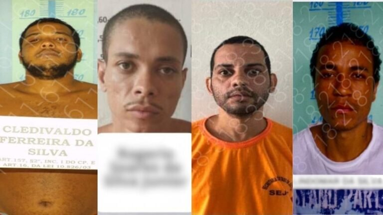 Quatro detentos serram grade e fogem de presídio, em RO