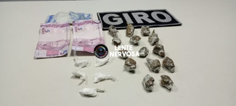 Homem é preso e adolescente apreendido por tráfico de drogas em Porto Velho