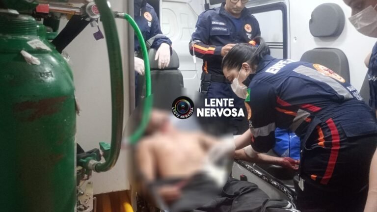 Homem é brutalmente atacado com facadas em Porto Velho