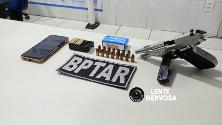 Últimas Notícias 8 Foragido da justiça é preso com pistola roubada em Porto Velho
