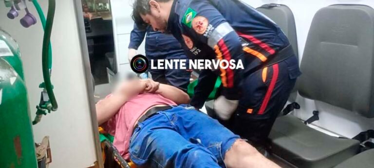 Últimas Notícias 10 Motoboy em alta velocidade fica ferido ao colidir em carro que invadiu preferencial