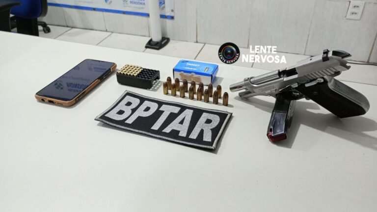 Últimas Notícias 7 Homem com dois mandados de prisão é preso na zona sul com pistola roubada