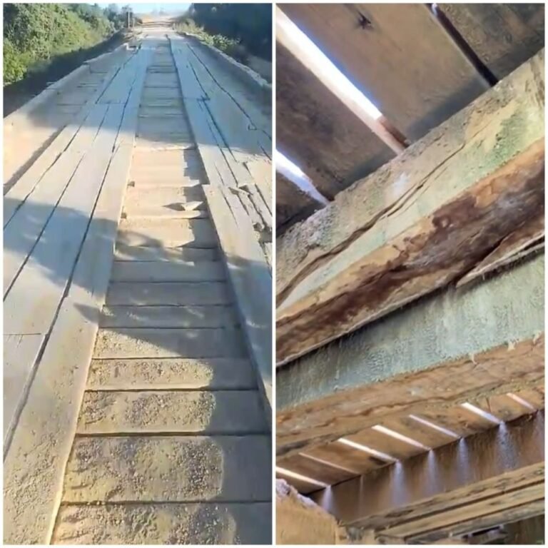 Últimas Notícias 7 Alex Redano indica recuperação de ponte sobre o rio Massangana no B40 de Alto Paraíso