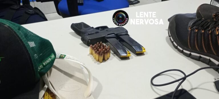 Criminosos são presos em Porto Velho com arma roubada de policial