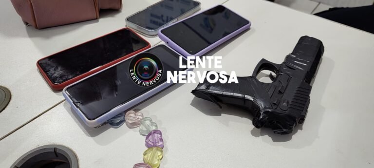 PNEU FUROU – Polícia prende criminosos com arma de brinquedo na zona Norte